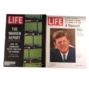 Vintage LIFE Magazine Set 1964-1965 President Kennedy